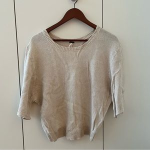 Free People Open Back Sweater